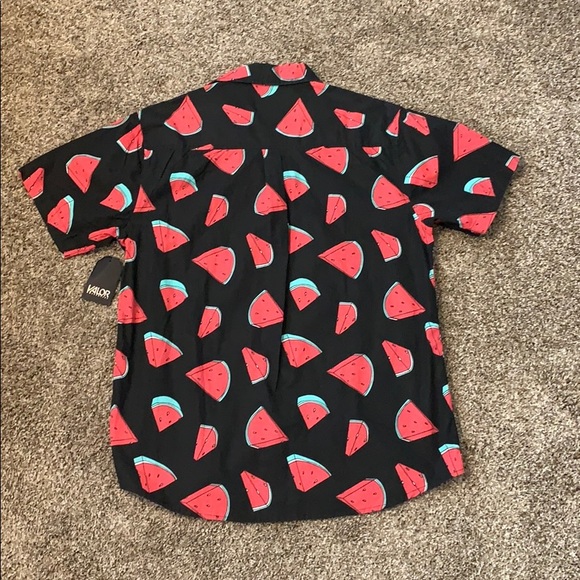 Men’s large watermelon dress shirt - Picture 2 of 4
